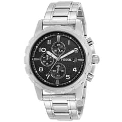 FOSSIL - Reloj Dean FS4542 Plateado De Acero inoxidable Para Hombre