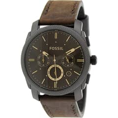 FOSSIL - Reloj Modern Machine FS4656 Marrón De Cuero Piel Para Hombre