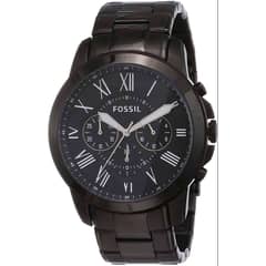 FOSSIL - Reloj Grant FS4832 Gris De Acero inoxidable Para Hombre