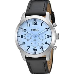 FOSSIL - Reloj Pilot FS5162 Negro De Cuero Piel Para Hombre