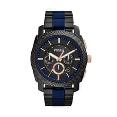 FOSSIL - Reloj Modern Machine FS5164 Negro De Acero inoxidable P Hombre