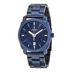 FOSSIL - Reloj Modern Machine FS5231 Azul De Acero inoxidable P Hombre