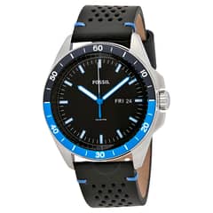 FOSSIL - Reloj Sport FS5321 Negro De Cuero Piel Para Hombre