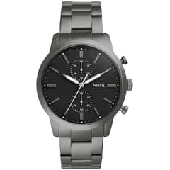 FOSSIL - Reloj Townsman FS5349 Gris De Acero inoxidable Para Hombre
