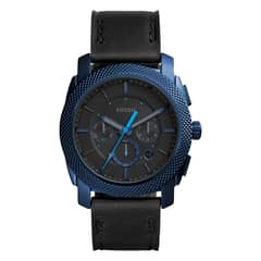 FOSSIL - Reloj Modern Machine FS5361 Negro De Cuero Piel Para Hombre