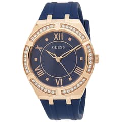 GUESS - Reloj Cosmo GW0034L4 Azul De Silicona Para Mujer