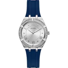 GUESS - Reloj Cosmo GW0034L5 Azul De Silicona Para Mujer