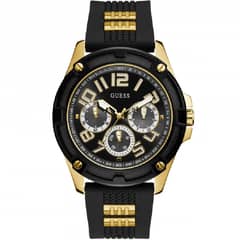 GUESS - Reloj Delta GW0051G2 Negro De Silicona Para Hombre