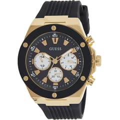 GUESS - Reloj Poseidon GW0057G1 Negro De Silicona Para Hombre