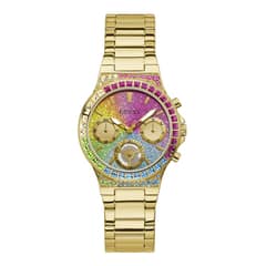 GUESS - Reloj Sugarrush GW0258L1 Dorado De Acero inoxidable Para Mujer