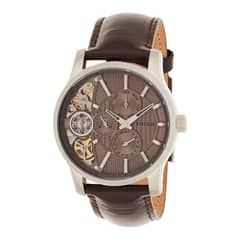 FOSSIL - Reloj Twist ME1098 Marrón De Cuero Piel Para Hombre