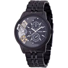 FOSSIL - Reloj Townsman ME1136 Negro De Acero inoxidable Para Hombre