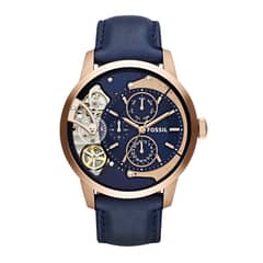 FOSSIL - Reloj Townsman ME1138 Azul De Acero inoxidable Para Hombre