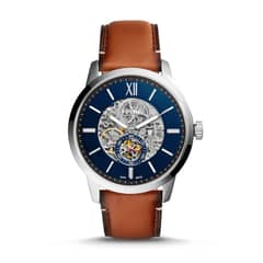 FOSSIL - Reloj Townsman ME3154 Marrón De Cuero Piel Para Hombre