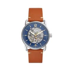 FOSSIL - Reloj Commuter ME3159 Marrón De Cuero Piel Para Hombre