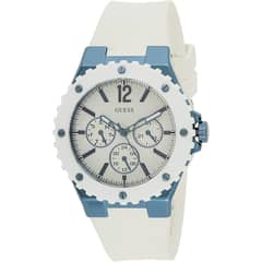 GUESS - Reloj Overdrive W0149L6 Blanco De Silicona Para Mujer