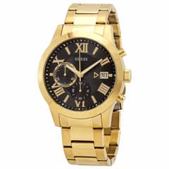 GUESS - Reloj Atlas W0668G8 Dorado De Acero inoxidable Para Hombre