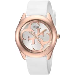 GUESS - Reloj Pulso W0911L5 Blanco De Silicona Para Mujer