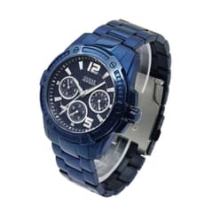 GUESS - Reloj Dress W0601G2 Azul De Acero inoxidable Para Hombre