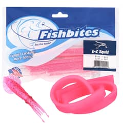 GENERICO - Cebo Artificial Fishbites Pink Esencia De Calamar