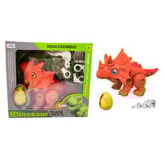 TOYNG - Dinosaurio Naranjo Armable