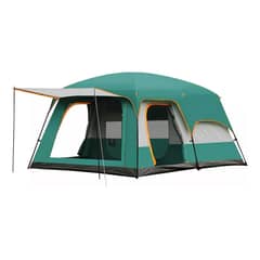 VERCI - Carpa Instant Acampada Amplia Para 8-12 Personas Double Capa