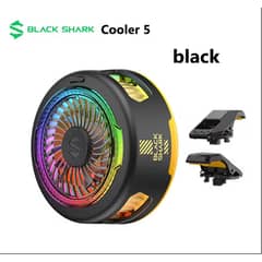 BRO TOUMI - Black Shark MAGNETIC Cooler 5 FunCooler Fast Phone Cooler-Negro