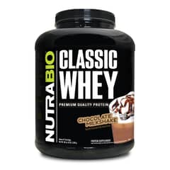 NUTRABIO - Classic Whey 5 Libras 66 Servicios. CHOCOLATE.