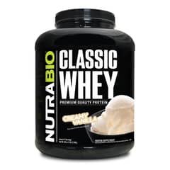 NUTRABIO - Classic Whey 5 Libras 67 Servicios. VAINILLA.