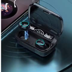 TWS - Auriculares inalámbricos con Bluetooth pantalla LED deportivos con cargador de teléfono