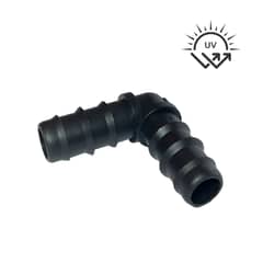 GENERICO - Pack 25 Codos 16mm Plansa Polietileno 1/2 Pulgada Riego