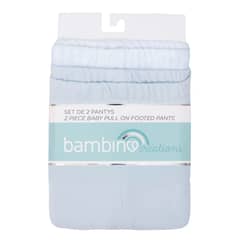 BAMBINO - Set 2 Pantys Blanco Estrellas Niño 0-3 Meses