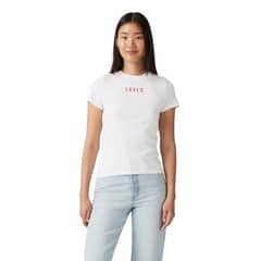 LEVIS - Polera Mujer Gr Essential Tee Blanco