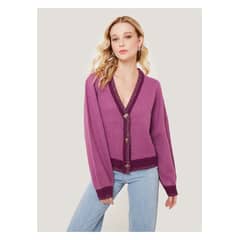 LOUNGE - Chaleco Boho Brillos