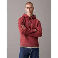 CALVIN KLEIN - Polerón con Gorro Monologo Rojo