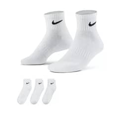 ETERNIUM - Calcetines Pack x3 Everyday Cushioned Training Color Blanco