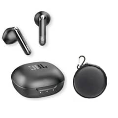 JBL - Audífonos Bluetooth T280TWS X2-Negro y Estuche
