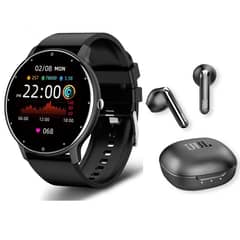 JBL - T280 Tws Audífonos-Negro y Toumi Watch Fit 2-B Reloj inteligente