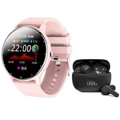 JBL - Wave 200 Tws Audífonos tws y Toumi Watch Fit 2-P Reloj inteligente