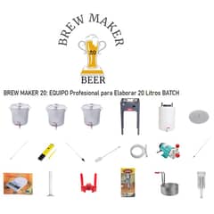 GENERICO - Brew Maker 20 Kit fácil para hacer 20L de cerveza artesanal