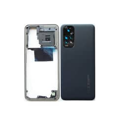REDMI - Marco Medio + Carcasa Trasera Xiaomi Note 11 (negro)