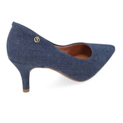 VIZZANO - Zapato Taco Aguja Stiletto Denim Jeans Azul Oscuro