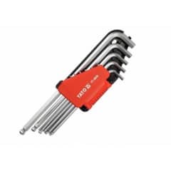 YATO - SET DE LLAVE ALLEN BOLA LARGAS 9PCS
