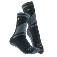 DEFENDER - Calcetin Termico Hombre Black pack x10