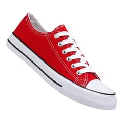 PAND G - Zapatilla Urbana Tendencia - Lona Roja Estilo - 7088