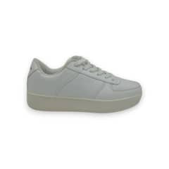 MD - Zapatilla Blanca Plataforma Mujer