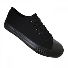 PAND G - Zapatilla Urbana Lona - Full Moda Casual Color Negro - 7080