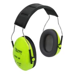 STEELPRO - Fono Cintillo Zen 5 Amarillo Fluor Snr 24db - Verde