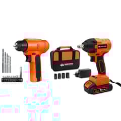 DAEWOO - Kit Taladro 8v + Llave De Impacto Brushless 20v Bat