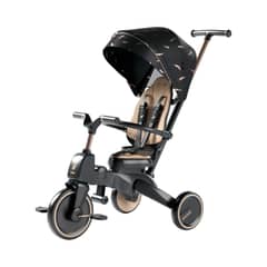 LUBABYCAS - Triciclo 360° Y Balance 6 En 1 Negro Playkids By